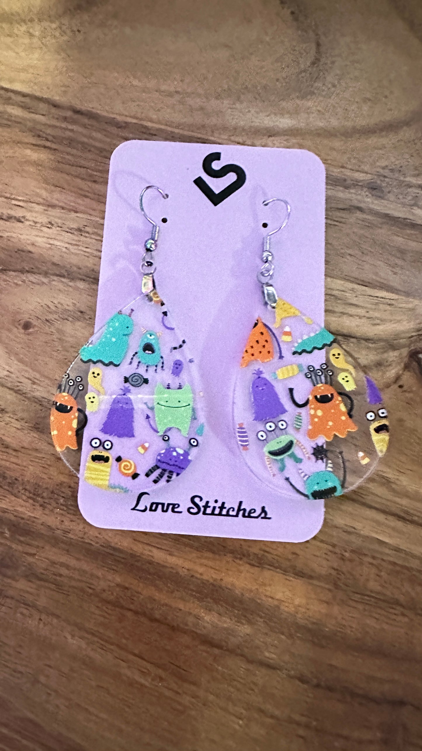 Monster Earrings