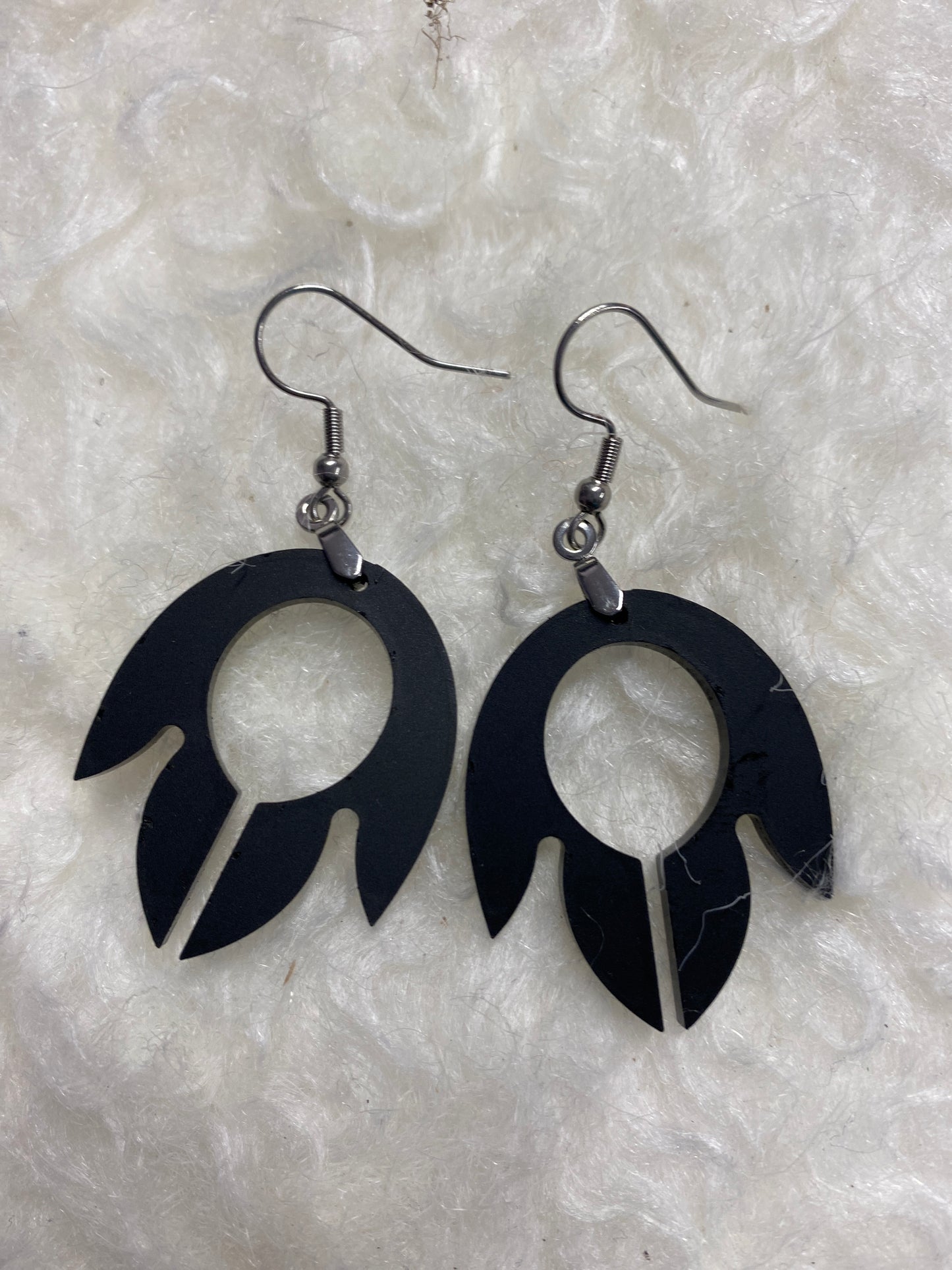 hoof style earrings