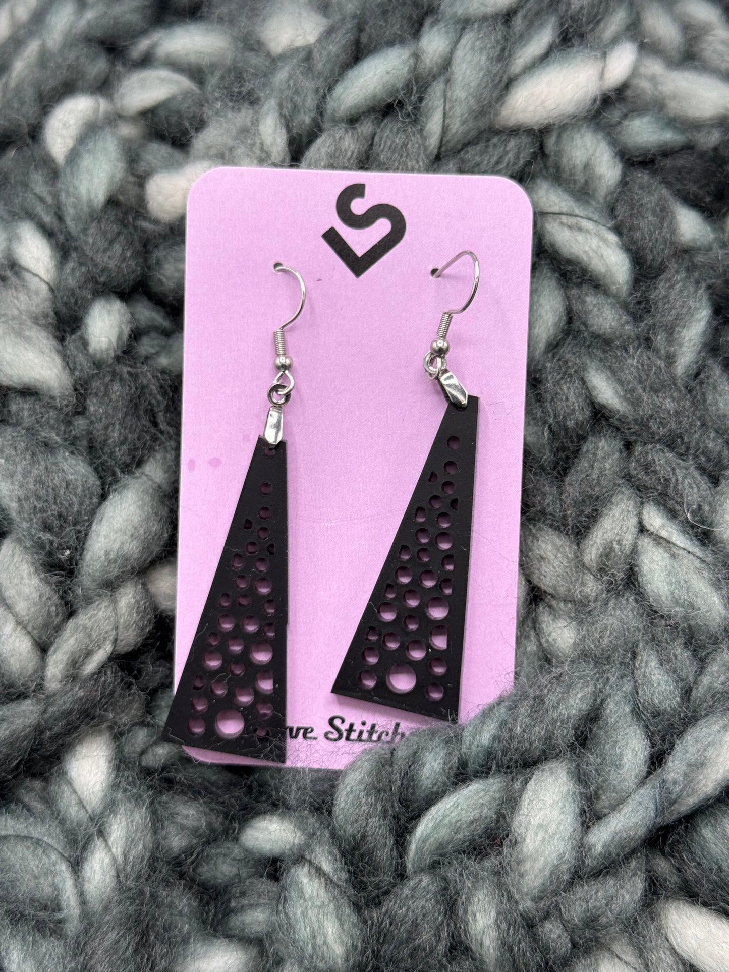 Long Triangle earrings