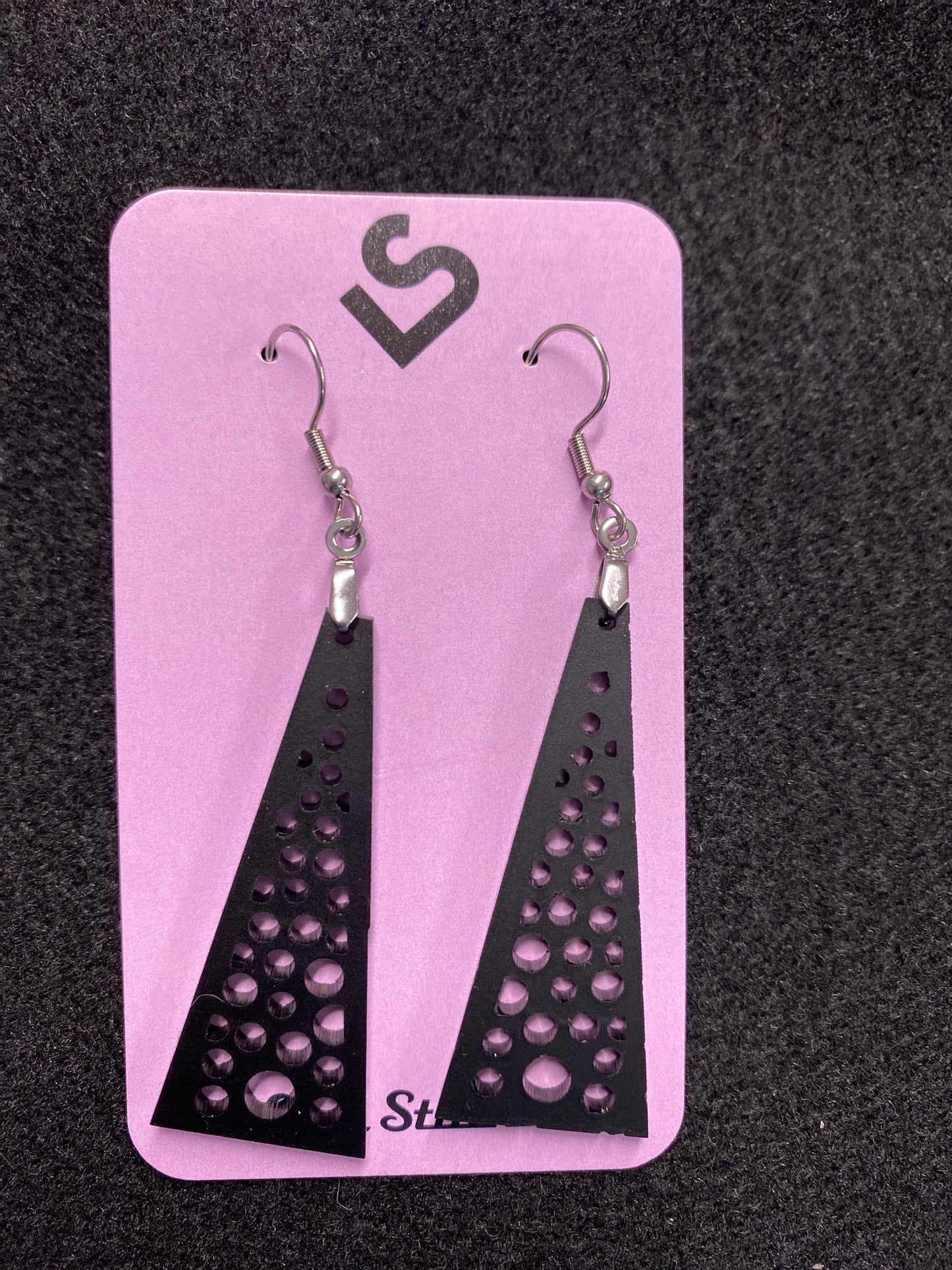 Long Triangle earrings