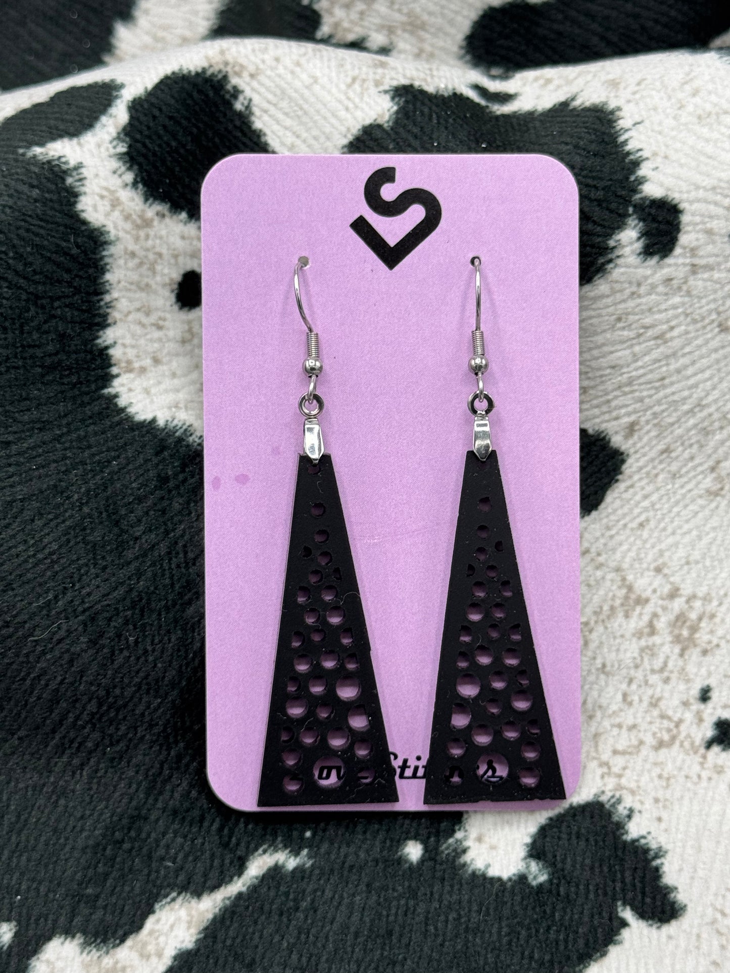 Long Triangle earrings