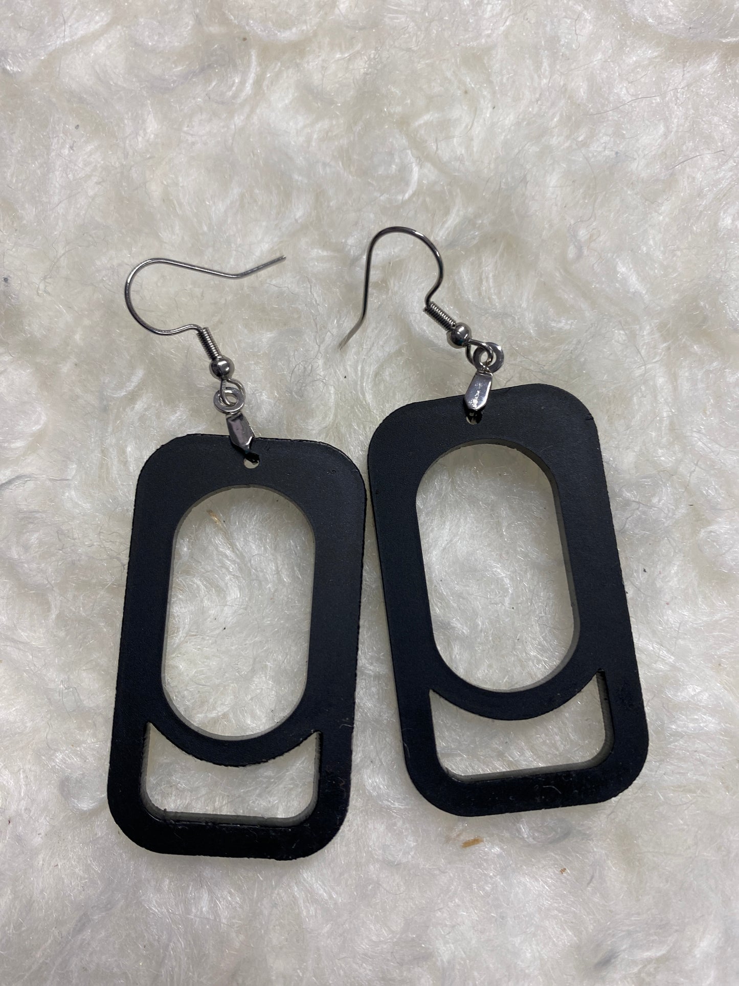 Rounded Square Earrings